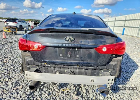 2017 Infiniti Q50 Premium из США, поврежденный, VIN JN1EV7AP5HM740596
